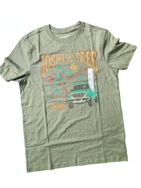 Goodfellow & Co Joshua Tree Jeep T-Shirt - Olive Green